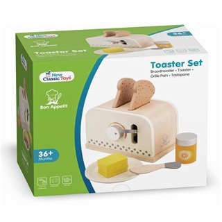 New Classic Toys - Toaster mit Zubehör - Weiß